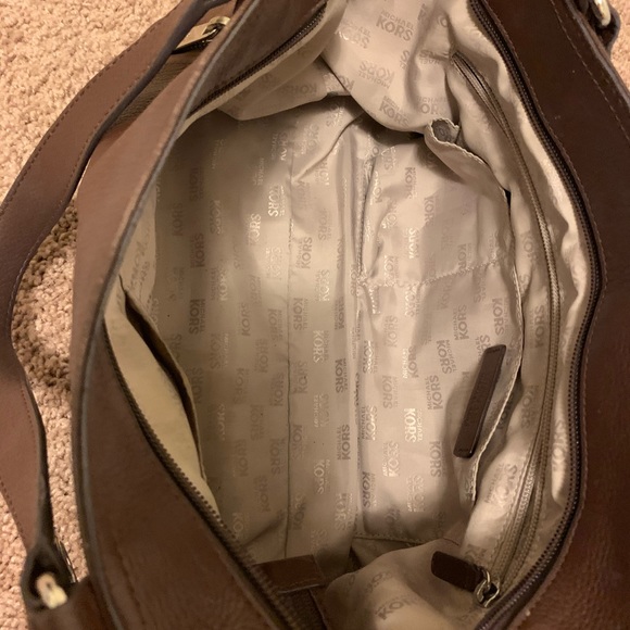 Michael Kors Brown Leather Shoulder Bag/Satchel - Picture 8 of 16